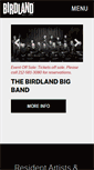 Mobile Screenshot of birdlandjazz.com